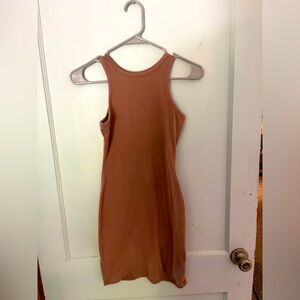 Womens casual dress, tan in color. Size is XS BRAND is Wild Fable